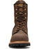 Image #4 - Carolina Men's 8" Waterproof Logger Boots - Soft Toe, Brown, hi-res