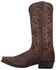 Image #3 - Dan Post Men's Renegade Mignon Western Boots - Snip Toe, Bay Apache, hi-res