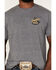 Image #3 - Howitzer Men's Pale Ale Graphic T-Shirt, Charcoal, hi-res