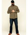 Image #6 - Ariat Men's Olive Rebar Flannel Durastretch Plaid Long Sleeve Work Shirt , Olive, hi-res