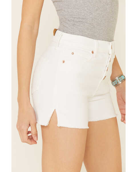Image #4 - Ariat Women's Rita Boyfriend Shorts, White, hi-res