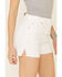 Image #4 - Ariat Women's Rita Boyfriend Shorts, White, hi-res