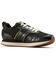 Image #1 - Ariat Women's Ranch Runner Crocodile Print Casual Shoes, Black, hi-res
