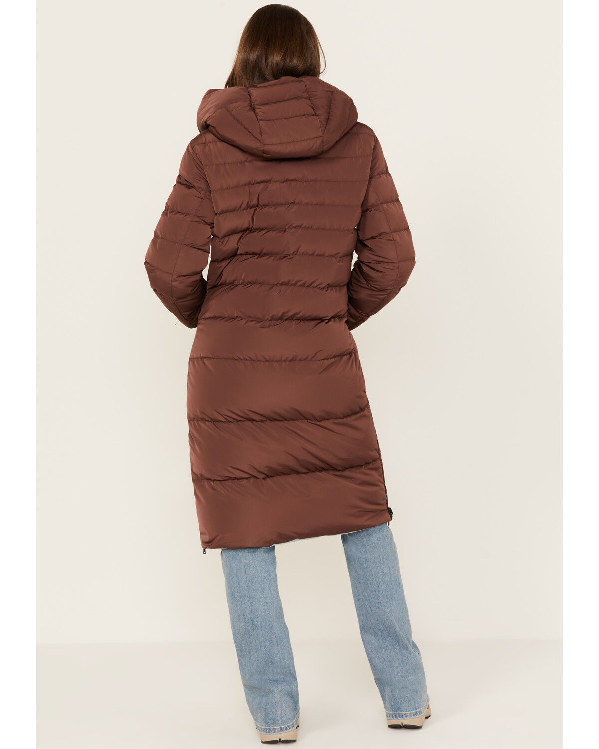 Image #6 - Rino & Pelle Women's Keila Reversible Puffer Coat, Wine, hi-res