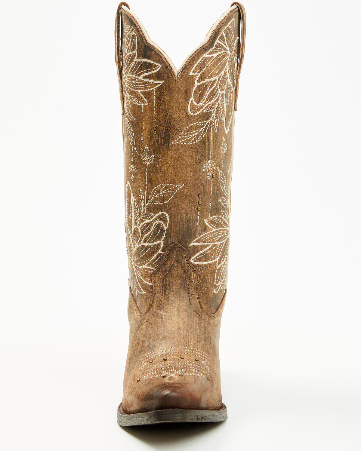 Image #4 - Shyanne Women's Toba Western Boots - Snip Toe, Brown, hi-res