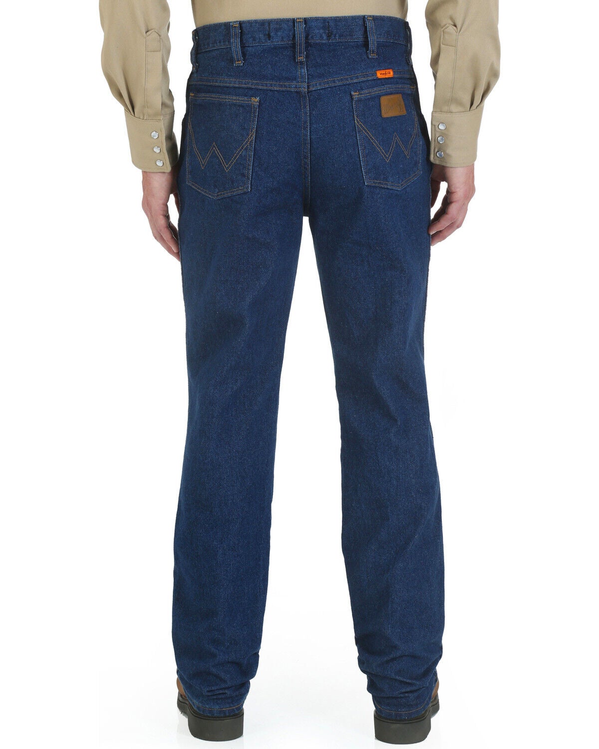 Wrangler Men's FR Slim Fit Straight Jeans, Indigo, hi-res