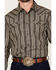 Image #3 - Cody James Men's Bartlett Geo Striped Long Sleeve Snap Western Shirt, Black, hi-res