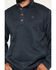 Image #3 - Ariat Men's Caldwell 1/4 Button-Down Pullover, Blue, hi-res