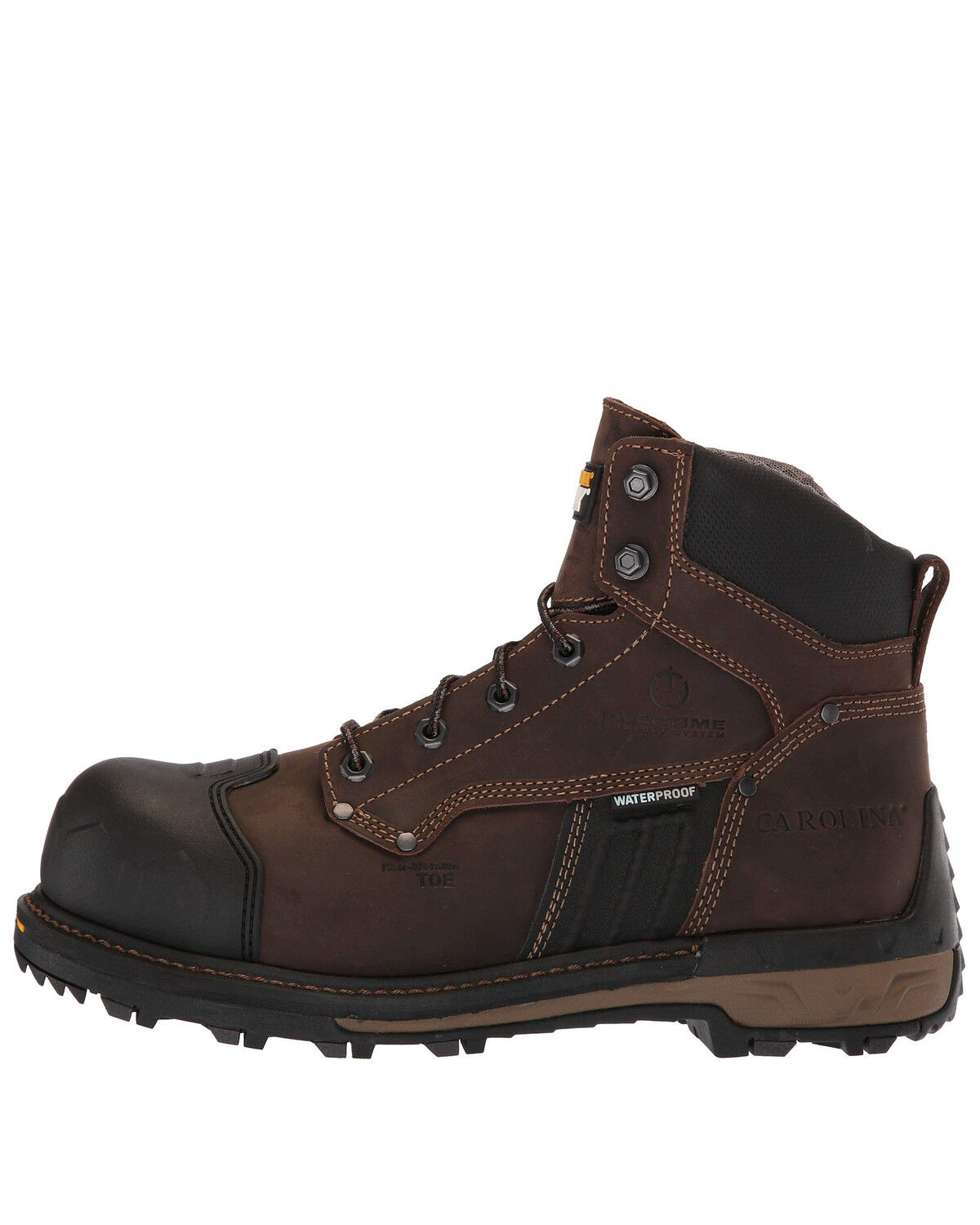Image #2 - Carolina Men's Maximus 2.0 Work Boots - Composite Toe, Dark Brown, hi-res