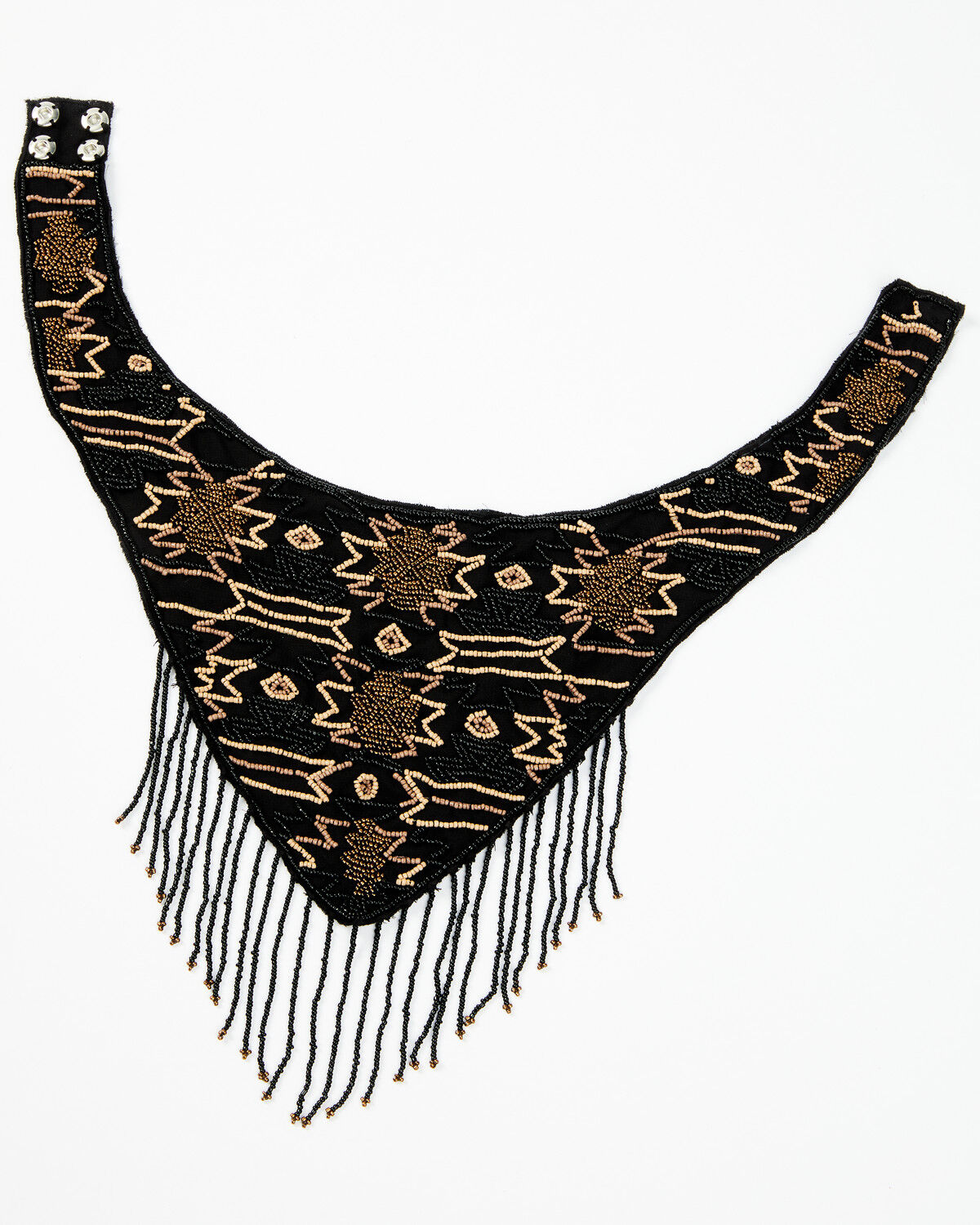 Image #2 - Idyllwind Women's Martingale Beaded Bandana Necklace, Brown, hi-res