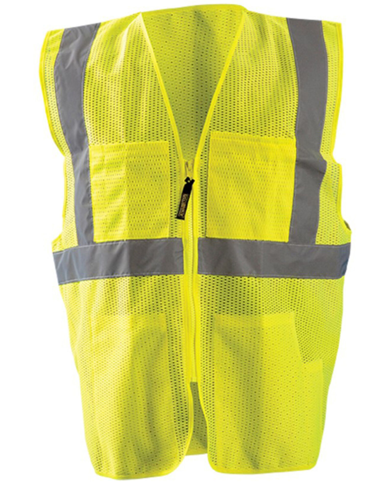 Image #1 - Airgas Safety Products Men's Hi-Vis Surveryor Work Vest, , hi-res