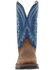 Image #4 - Durango Men's Rebel Performance Western Boots - Square Toe, Blue, hi-res