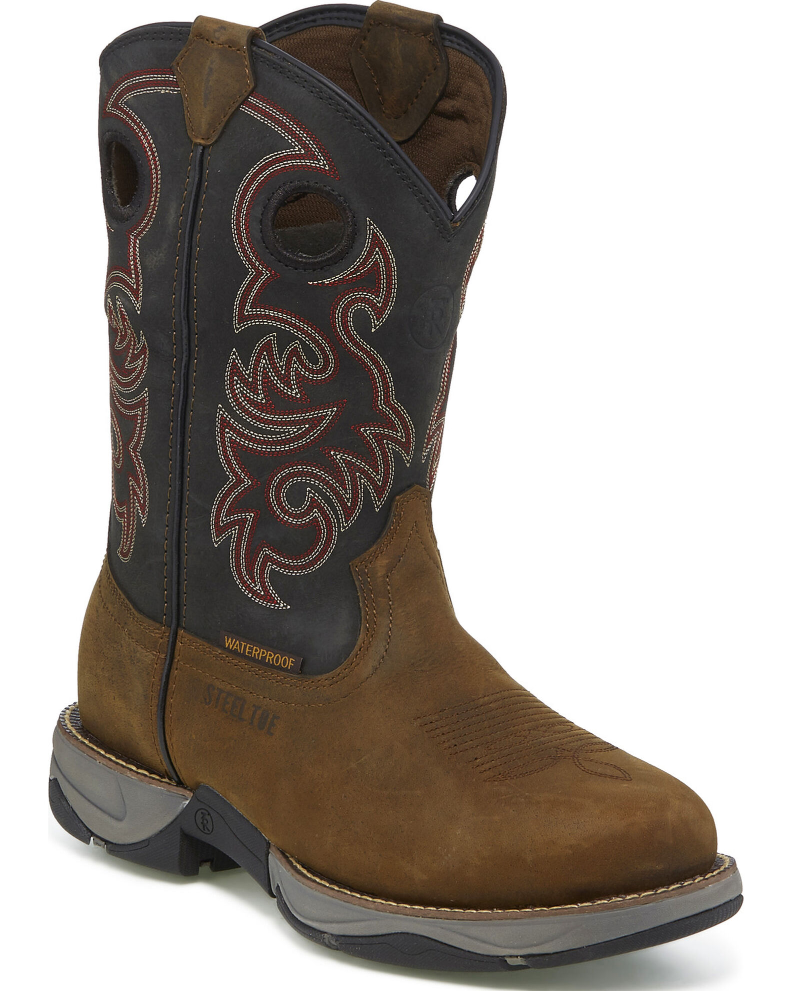 Tony Lama Men s Junction Waterproof Western Work Boots Steel Toe