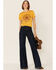 Image #4 - Paramount Network's Yellowstone Women's Bozeman Graphic Tee, Mustard, hi-res