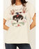 Image #4 - Idyllwind Women's Rowena Embellished Short Sleeve Graphic Tee, Off White, hi-res