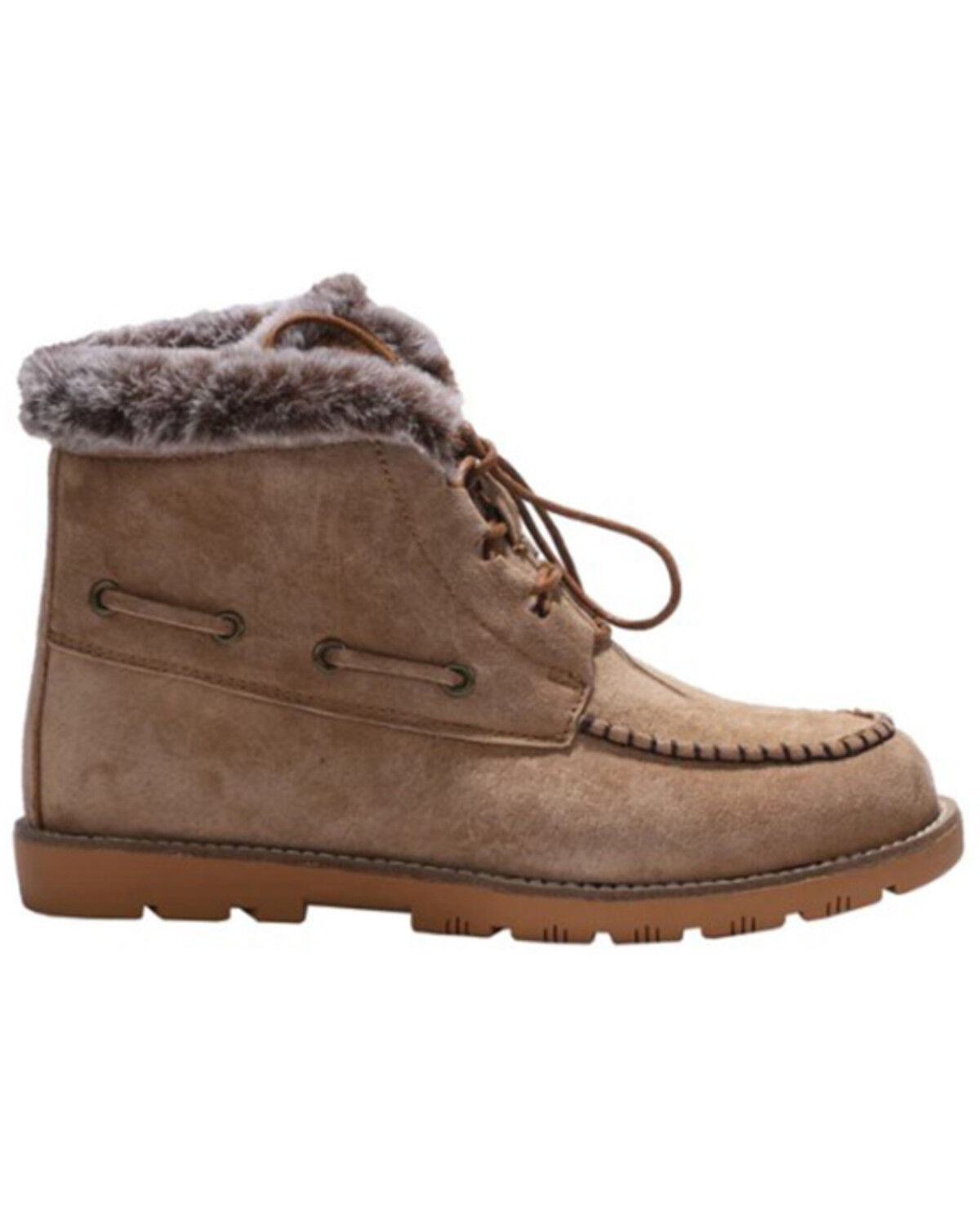 Image #2 - Lamo Footwear Women's Autumn Boots - Moc Toe, Chestnut, hi-res
