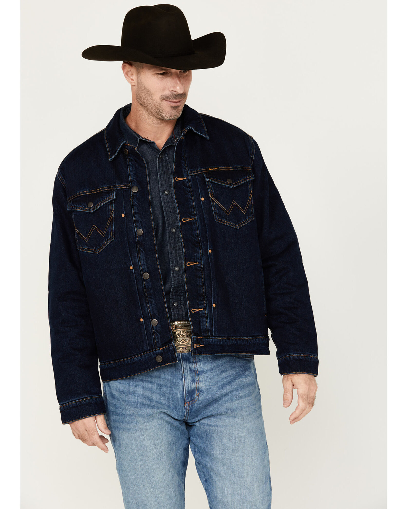 Vintage wrangler sherpa online jacket