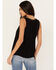 Image #5 - Idyllwind Women's Camellia Sleeveless Top, Black, hi-res