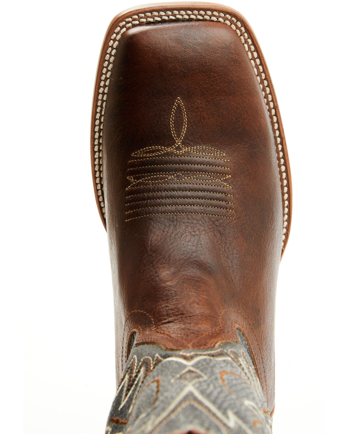 Image #6 - Cody James Men's Ryder Western Boots - Broad Square Toe, Brown, hi-res