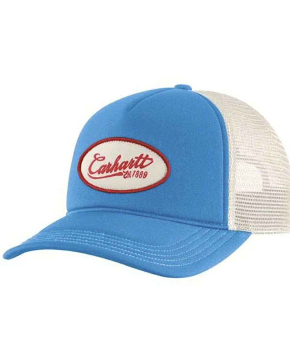 Image #1 - Carhartt Women's Logo Ball Cap, Blue, hi-res