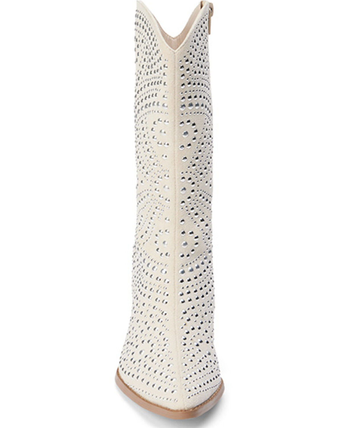 Image #4 - Matisse Women's Twain Studded Western Boots - Round Toe, Natural, hi-res