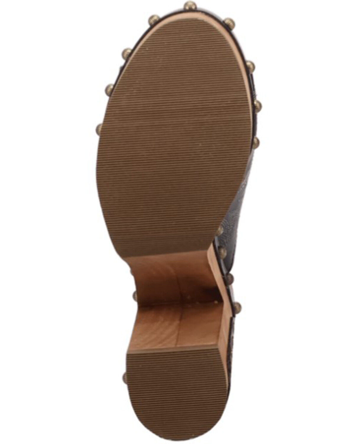 Image #7 - Dingo Women's Free Spirit Wooden Sandals, Black, hi-res