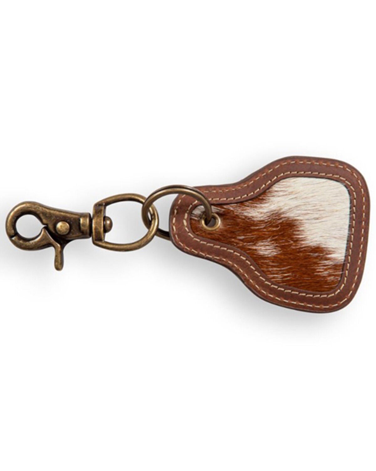 Image #1 - Myra Bag Pony Brook Key Fob, Brown, hi-res