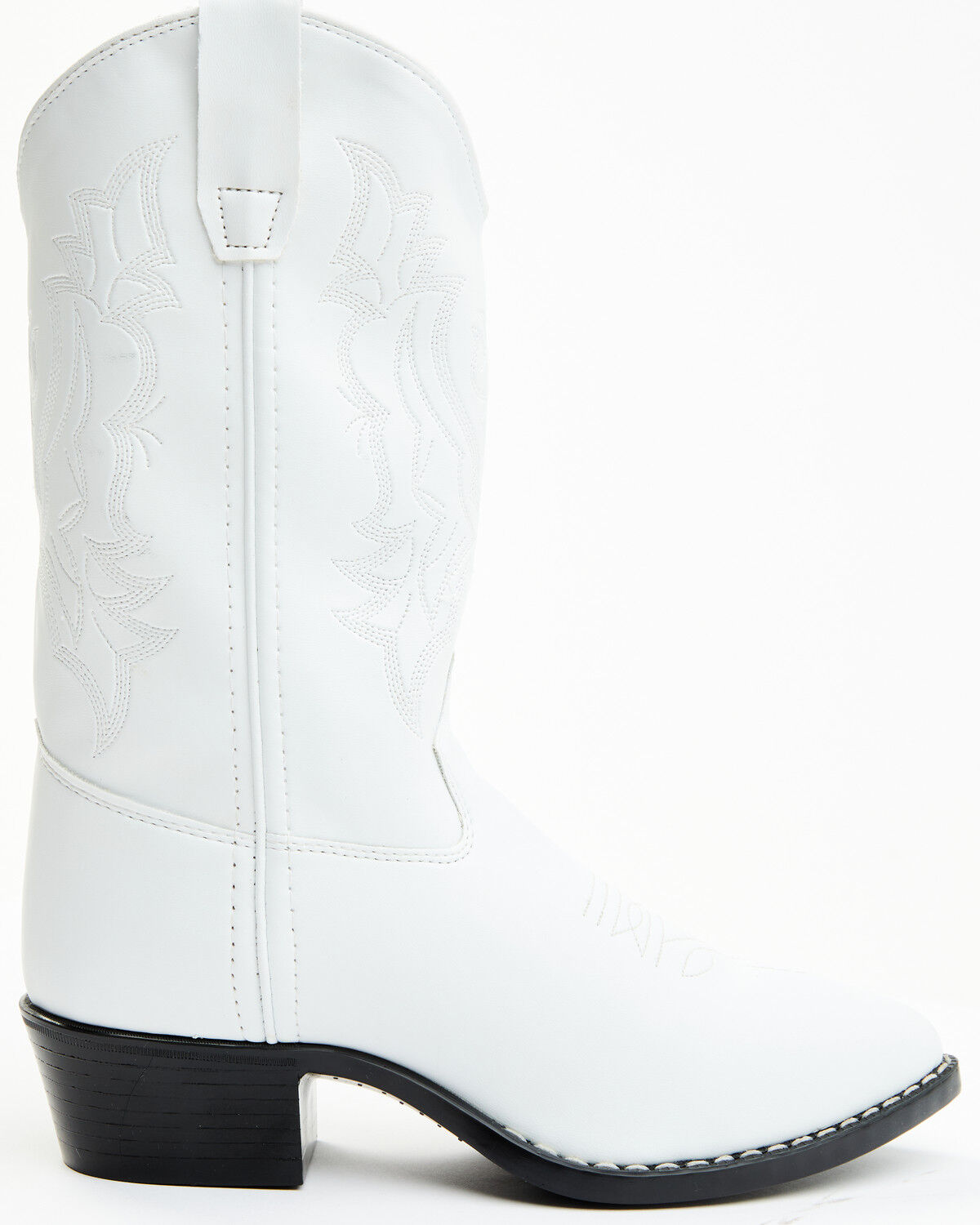Image #2 - Shyanne Girls' Little Blanca Western Boots - Round Toe, , hi-res