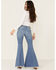 Shyanne Women's Midrise Super Flare Jeans, Light Blue, hi-res