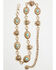 Image #1 - Shyanne Women's Sunburst Heart Concho Chain Belt, Gold, hi-res