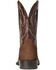 Image #3 - Ariat Men's Sport Buckout Western Performance Boots - Square Toe, Brown, hi-res