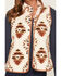 Image #3 - Idyllwind Women's Wister Southwestern Print Polar Fleece Vest, Natural, hi-res