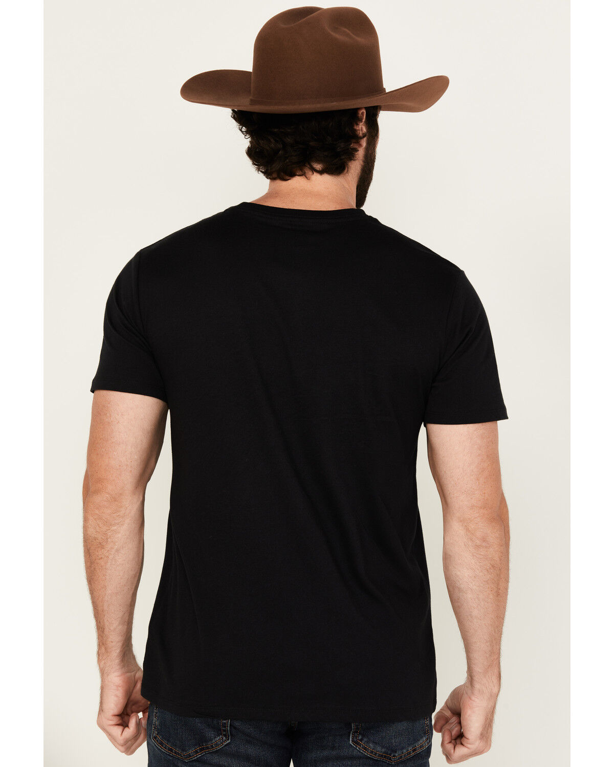 Image #4 - Rock & Roll Denim Men's Armadillo Short Sleeve Graphic T-Shirt, Black, hi-res