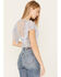 Image #3 - Free People Women's Sugar Mesh Blouse, Ivory, hi-res