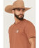 Image #3 - Ariat Men's Loft Simple Seal Short Sleeve Graphic T-Shirt, Rust Copper, hi-res