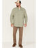 Image #2 - ATG by Wrangler Men's All-Terrain Angler Button Down Western Shirt, Olive, hi-res