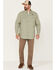 Image #2 - ATG by Wrangler Men's All-Terrain Angler Button Down Western Shirt , Olive, hi-res