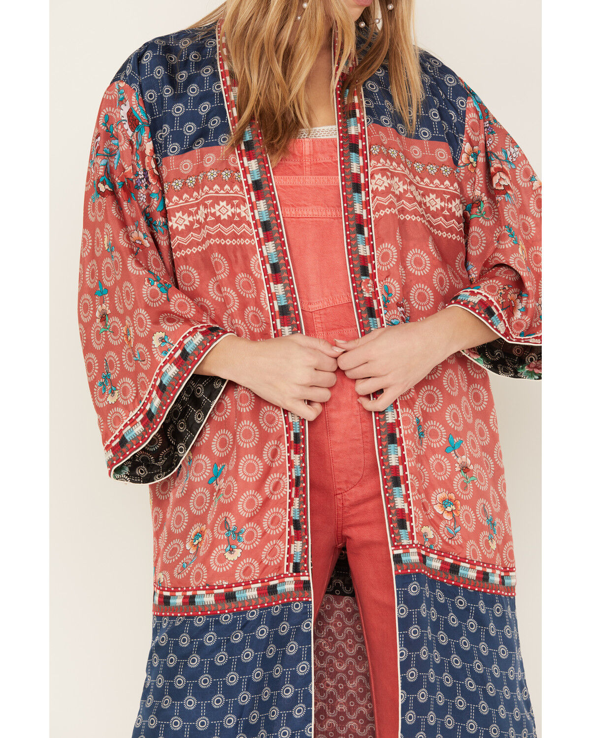 Image #3 - Johnny Was Women's Simu Kimono, Multi, hi-res