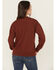 Image #4 - Shyanne Women's Running Horses Loose Fit Graphic Sweatshirt, Mahogany, hi-res