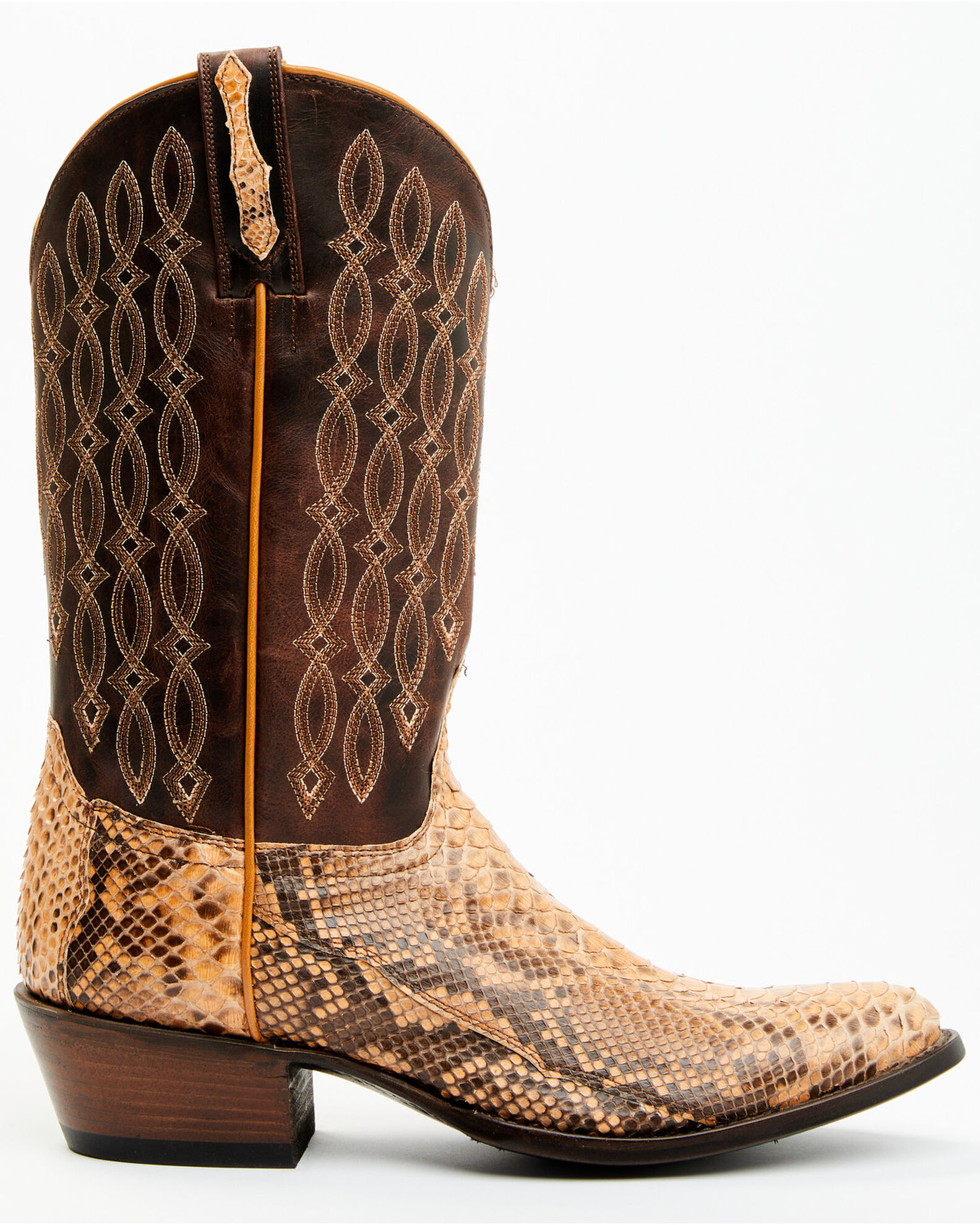 Cody James Men s Exotic Python Western Boots Round Toe Country Outfitter