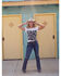 Image #1 - Wrangler x Lainey Wilson Women's Hang Tight Short Sleeve Graphic Tee, White, hi-res