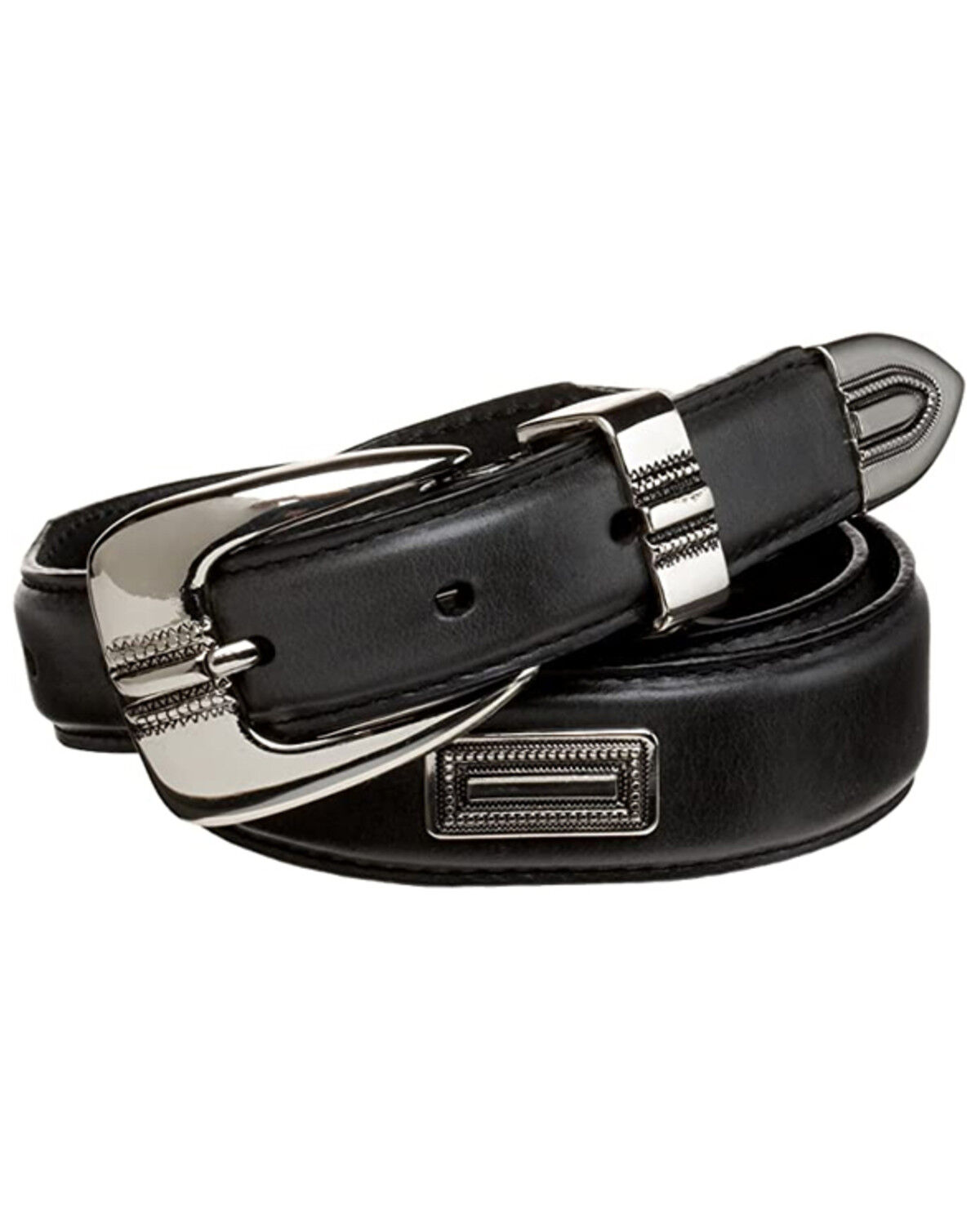 Image #1 - Lyntone Men's Alexander Julian Tapered Belt, Black, hi-res