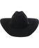 Image #5 - Rodeo King 7X Felt Cowboy Hat, Black, hi-res