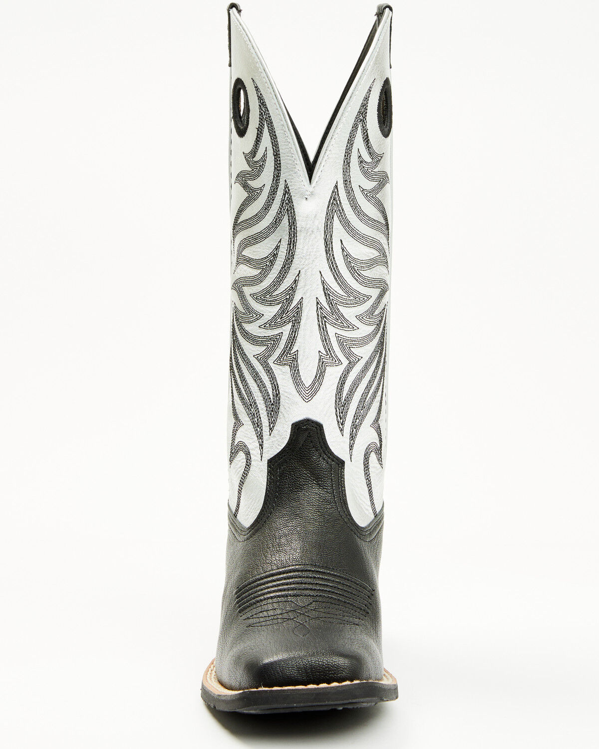 Image #4 - Ariat Women's Ryder Performance Western Boots - Broad Square Toe, Black, hi-res