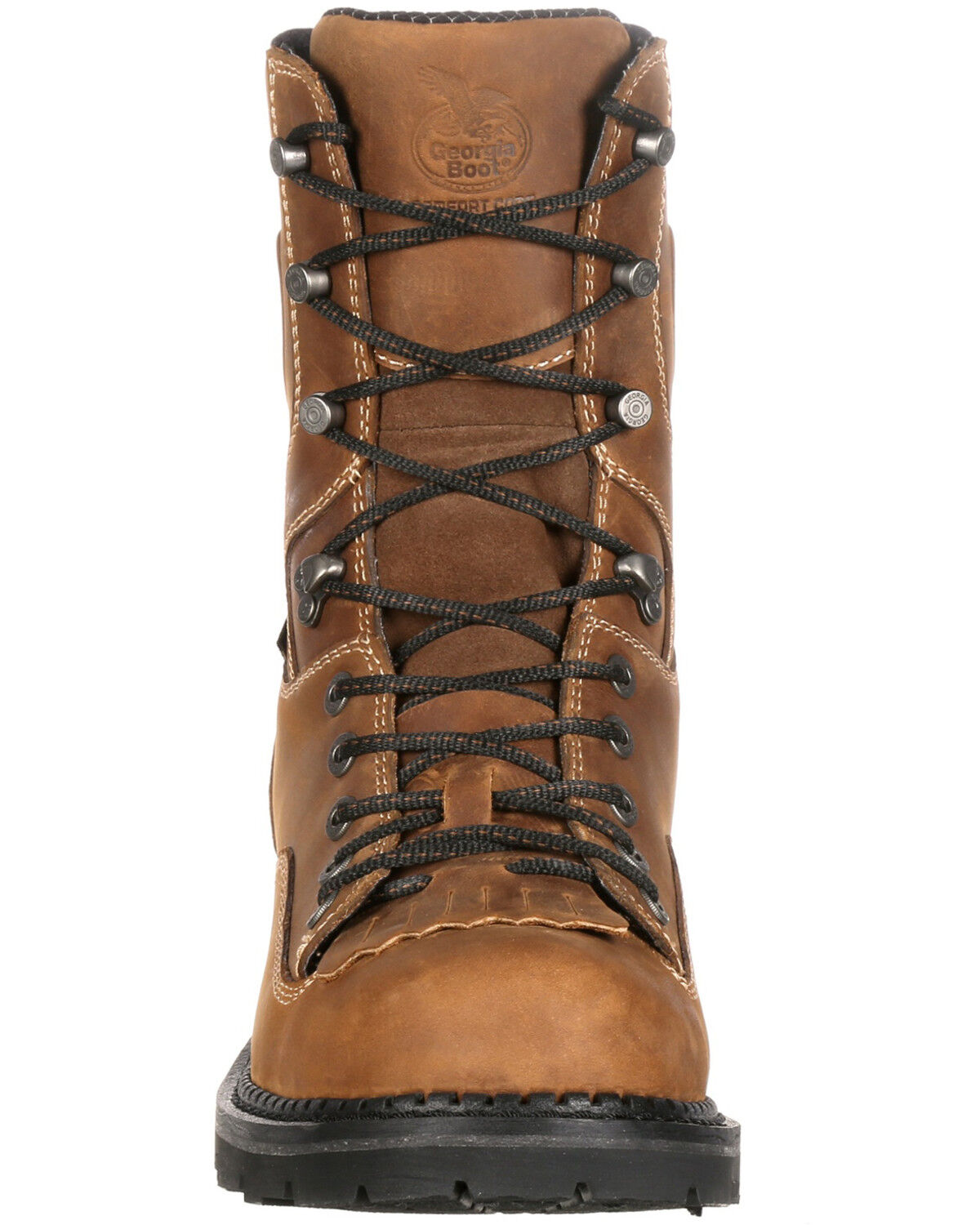 Image #5 - Georgia Boot Men's Comfort Core Waterproof Logger Boots - Soft Toe, Russett, hi-res