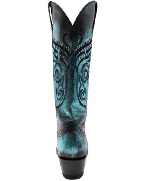 Image #5 - Ferrini Women's Masquerade Western Boots - Snip Toe , Multi, hi-res