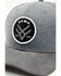 Image #3 - Hawx Men's Circle Patch Ball Cap, Black, hi-res