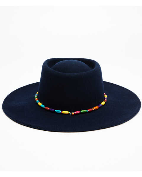 Image #3 - Shyanne Women's Harmony Felt Western Fashion Hat , Burgundy, hi-res