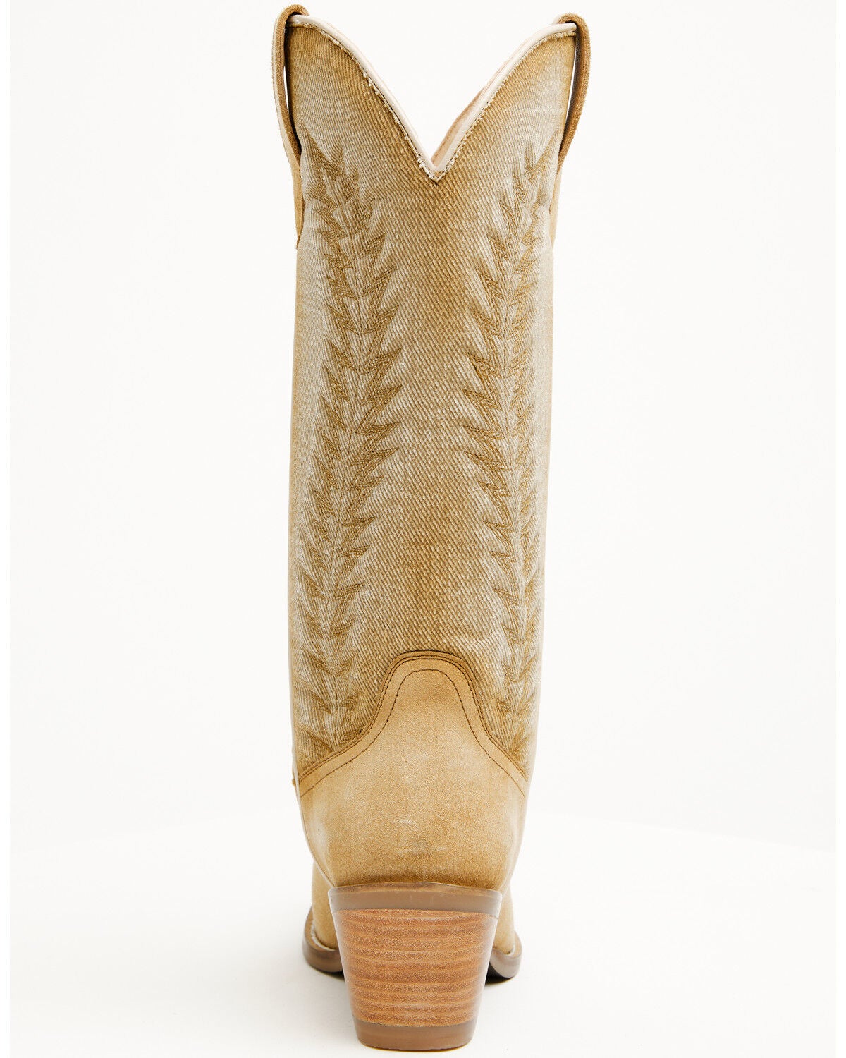 Image #5 - Idyllwind Women's Sawtelle Denim Tall Western Boots - Snip Toe, Tan, hi-res