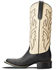 Image #3 - Lane Women's Classic Square Western Boots - Square Toe, Jet Black, hi-res